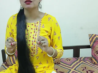 Indian Step brother lost at rock layout scissors and had convinced to be thrilled by take step suckle in hindi voice video